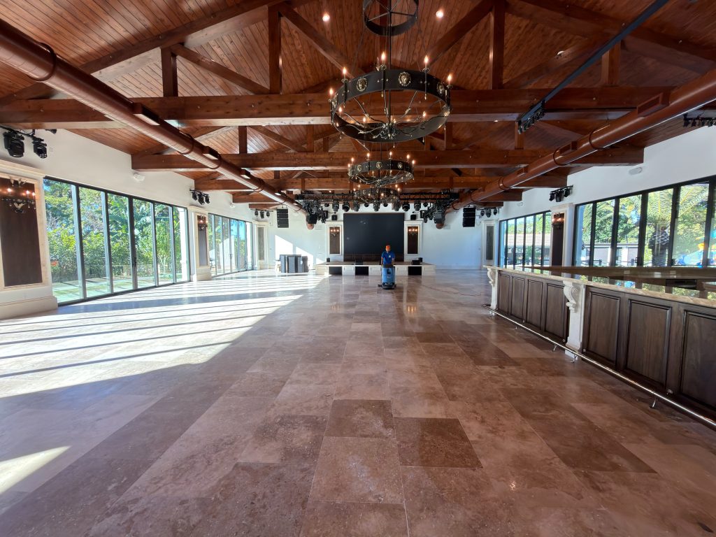 Warehouse Floor Scrubbing in Miami
