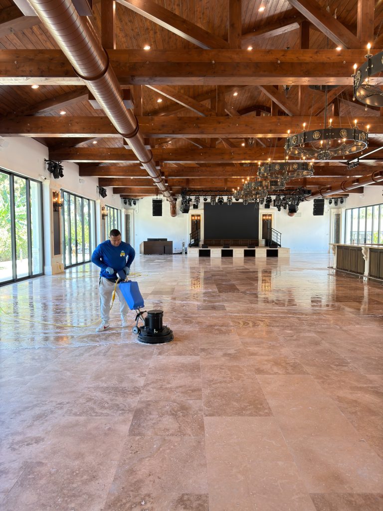 Warehouse Floor Scrubbing in Miami, Warehouse Cleaning