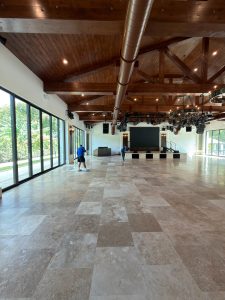 Dull Marble Floor Restoration Miami